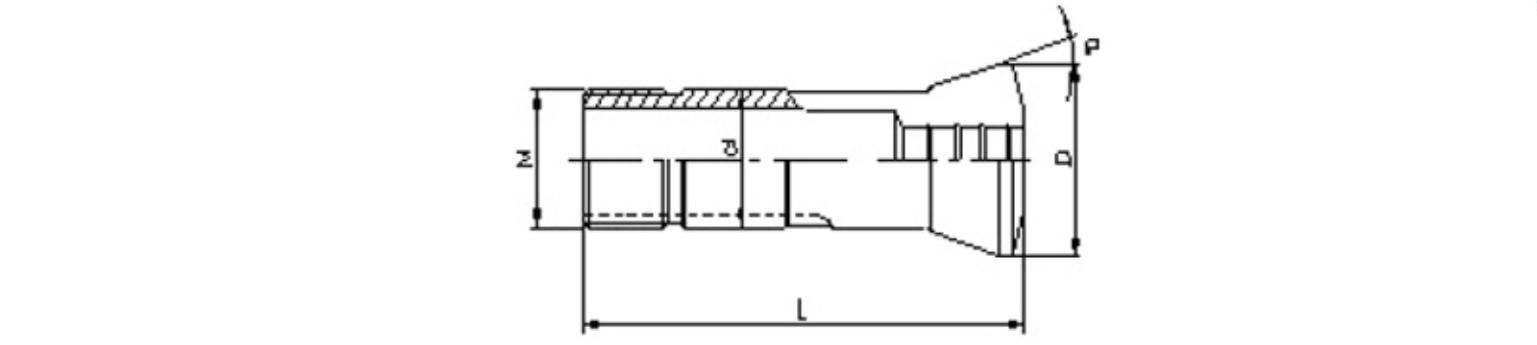 Pull-type collet dimensions
