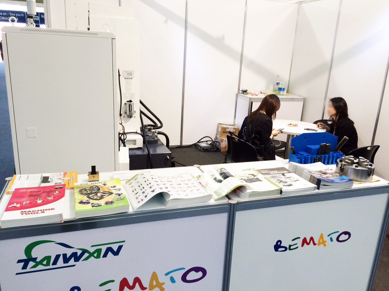 2016年メキシコで開催されたEXPOMAQ展のイベント写真
