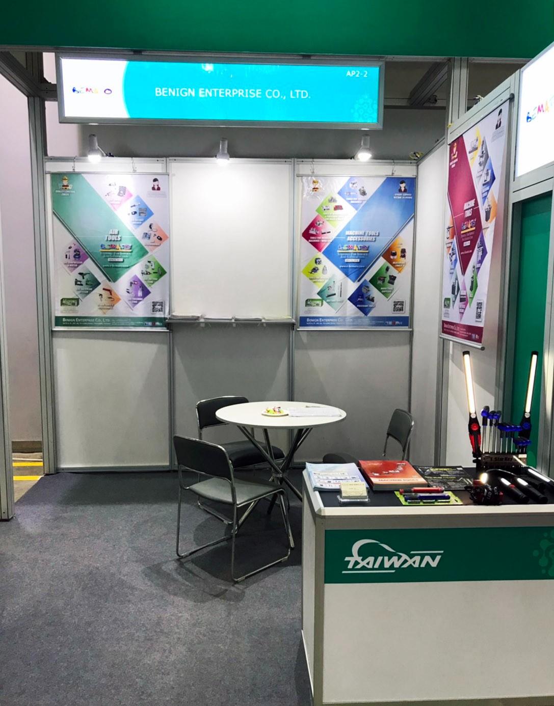 2019 MTA VIETNAM Ausstellung im Saigon Exhibition & Convention Center (SECC), Ho