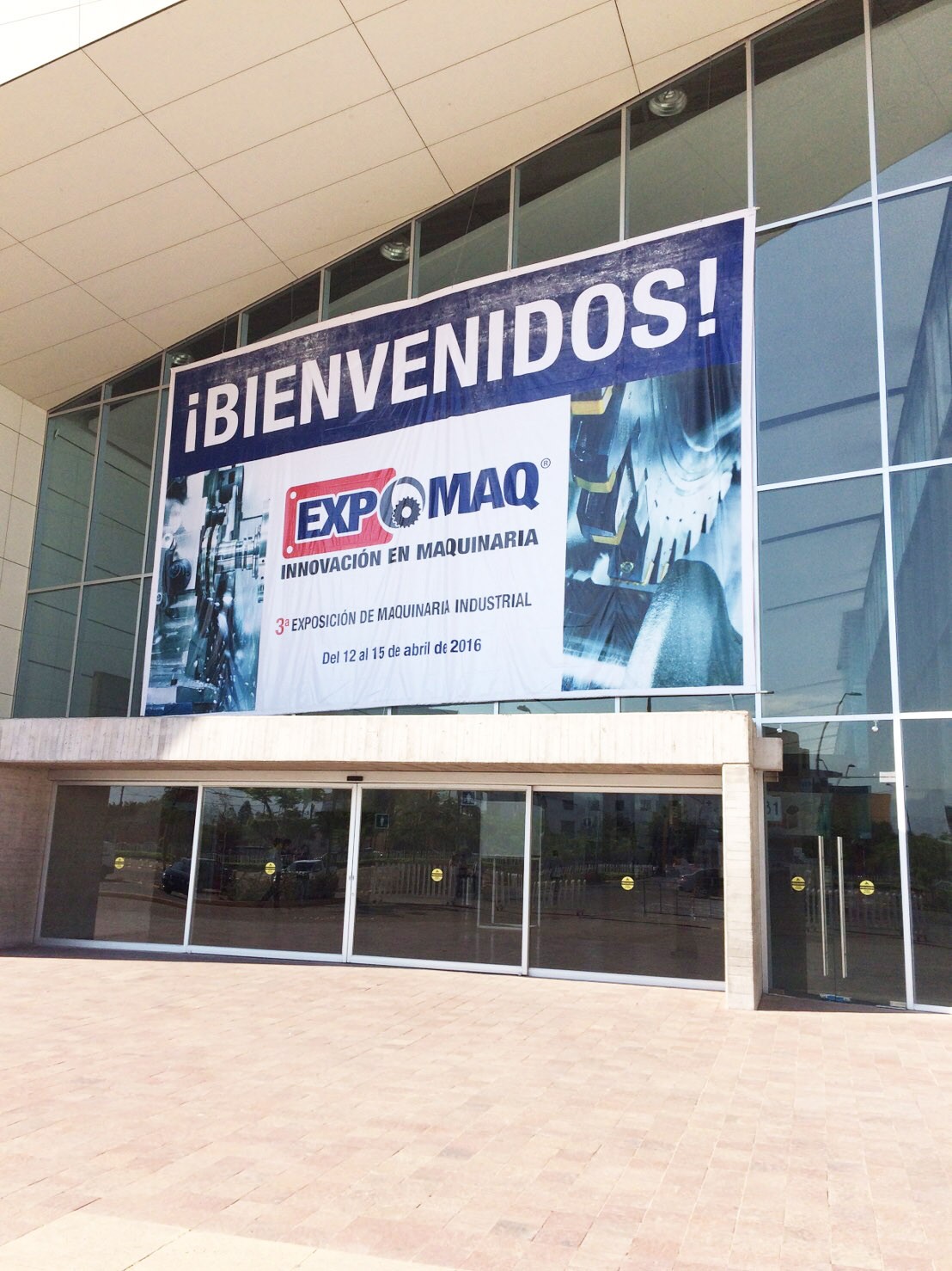 2016年メキシコで開催されたEXPOMAQ展のイベント写真
