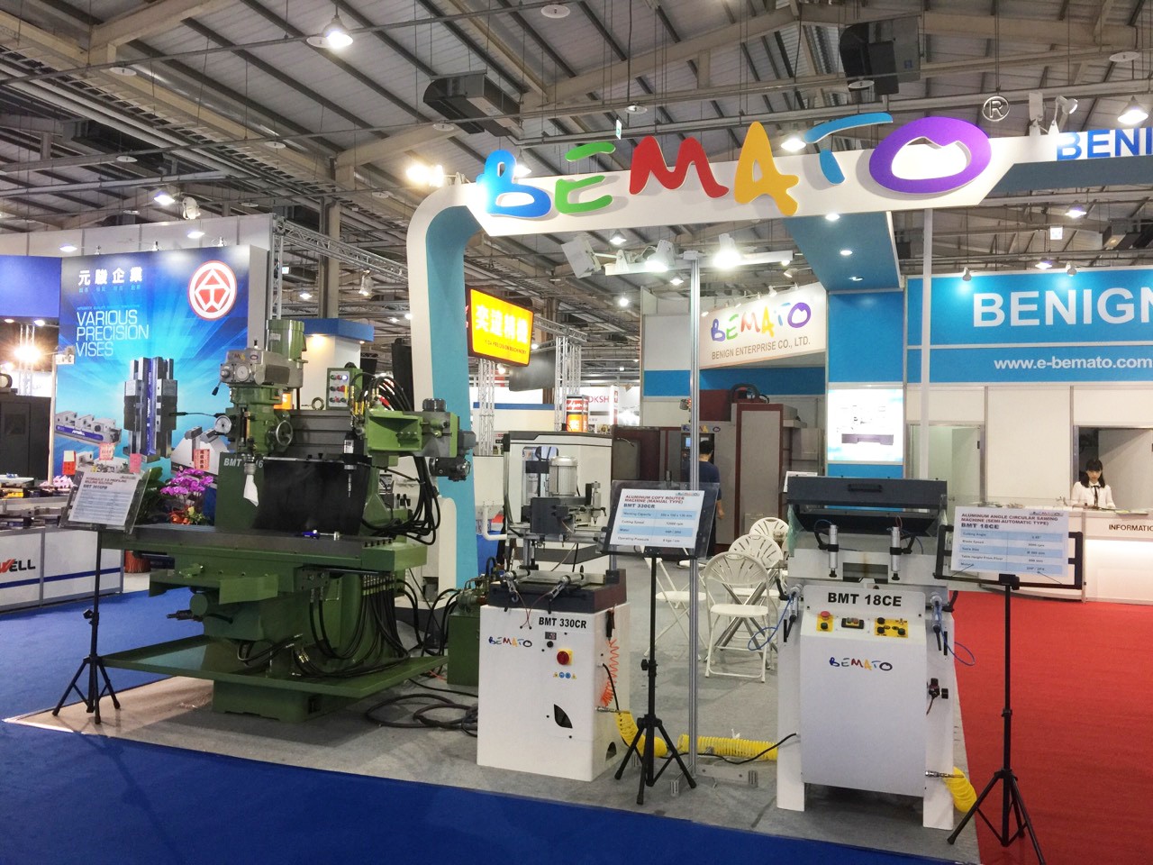 2016年TMTS台湾国際工作機械展の展示写真