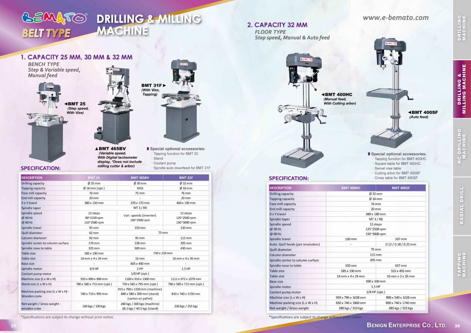 Katalog wiertarek BEMATO 2018