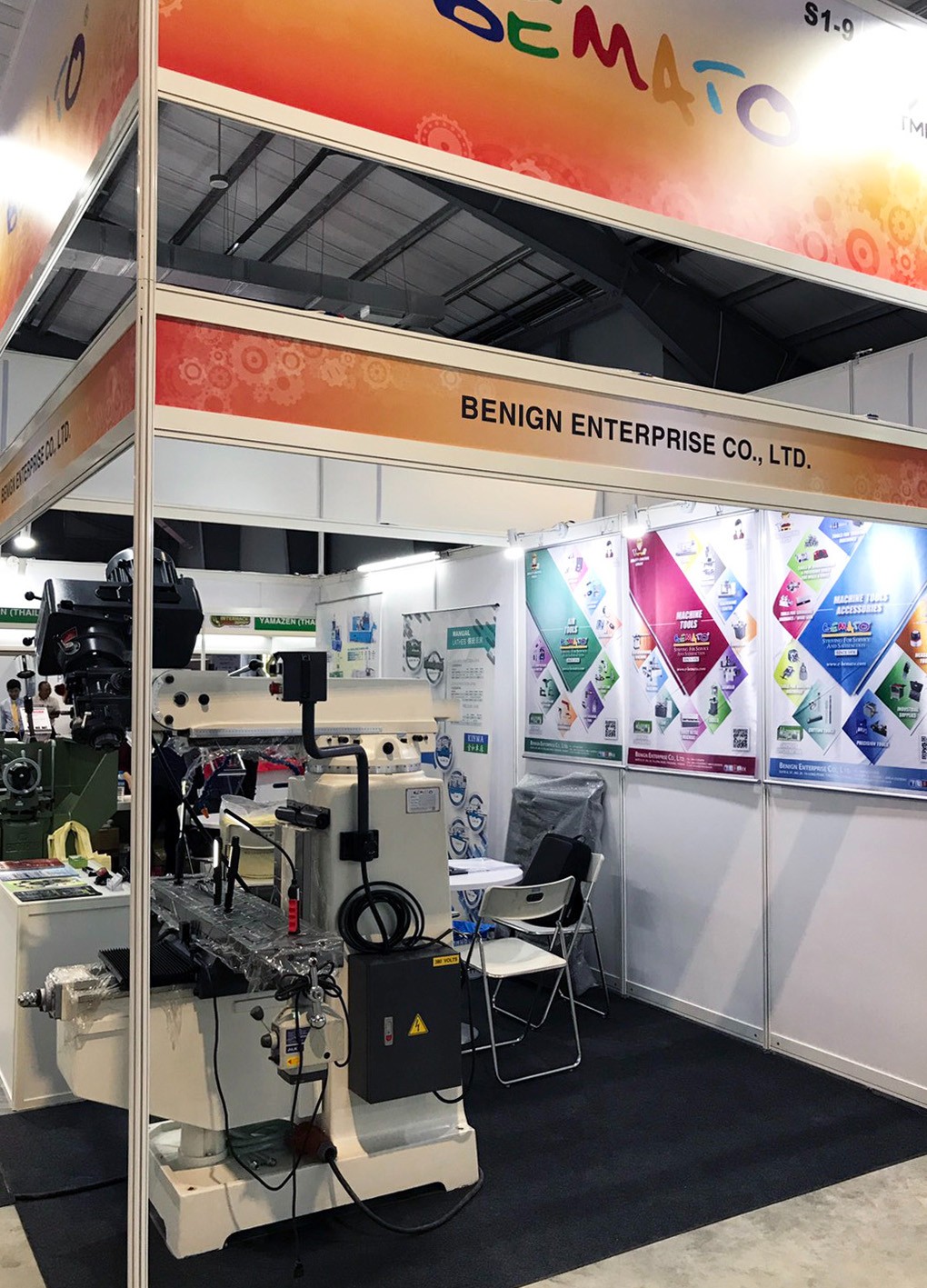 Pameran MTA Myanmar 2018 di Yangon Conventional Center (YCC) di Yangon, Myanmar.