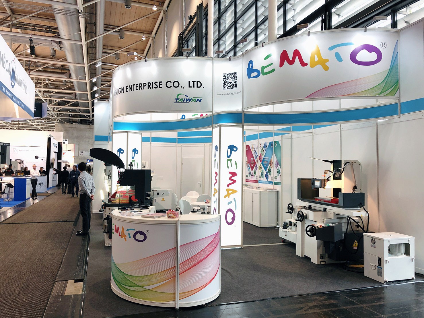 Hình ảnh triển lãm EMO Hannover 2019, diễn ra từ ngày 16 đến 21 tháng 9 năm 2019.
