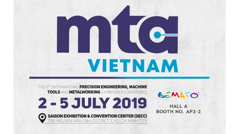 Pameran MTA VIETNAM 2019 di SECC, Kota Ho Chi Minh, Vietnam, dari tanggal 2 hingga 5 Juli 2019.