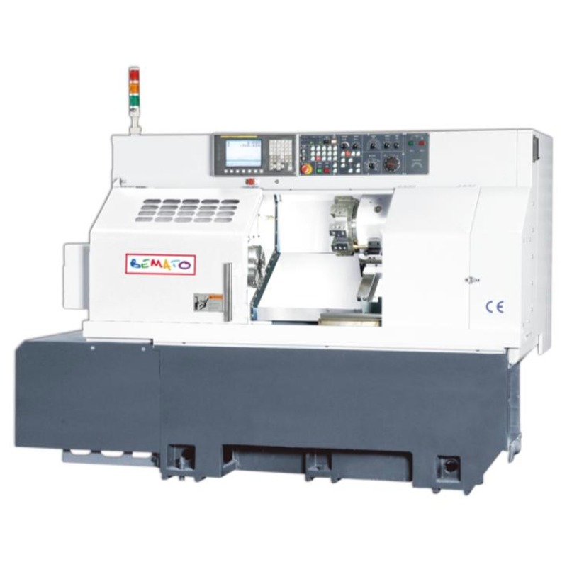 مخرطة CNC بقاعدة مائلة