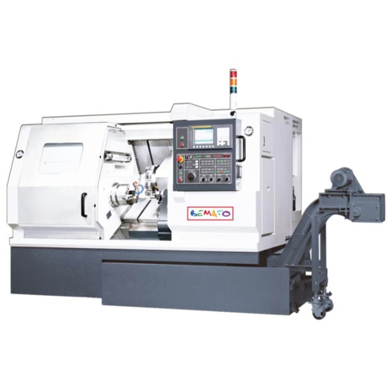 مخرطة CNC بقاعدة مائلة