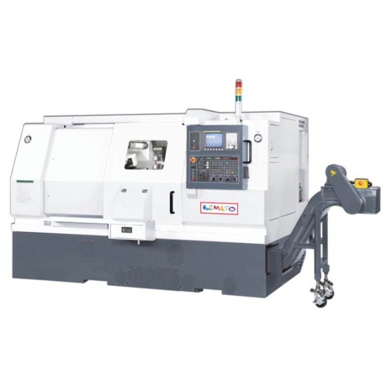 مخرطة CNC بقاعدة مائلة