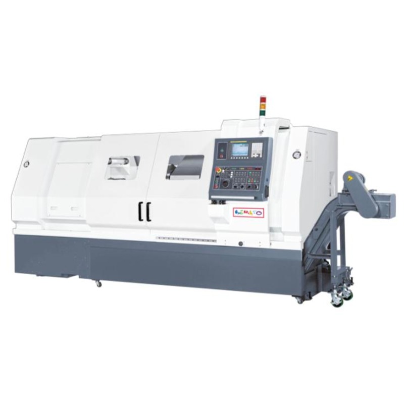 مخرطة CNC بقاعدة مائلة
