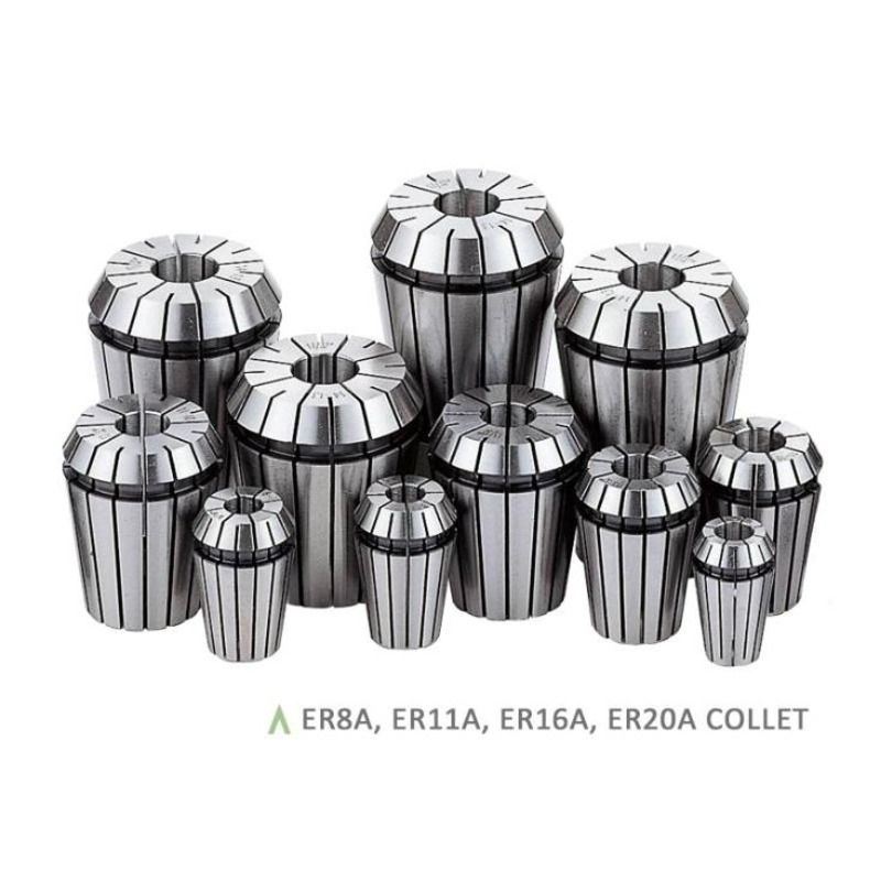 SYSTÈME DE PINCE À RESSORT DIN 6499 ER (ULTRA PRÉCISION 0,01MM) - ER8A / ER11A / ER16A / ER20A (MM)