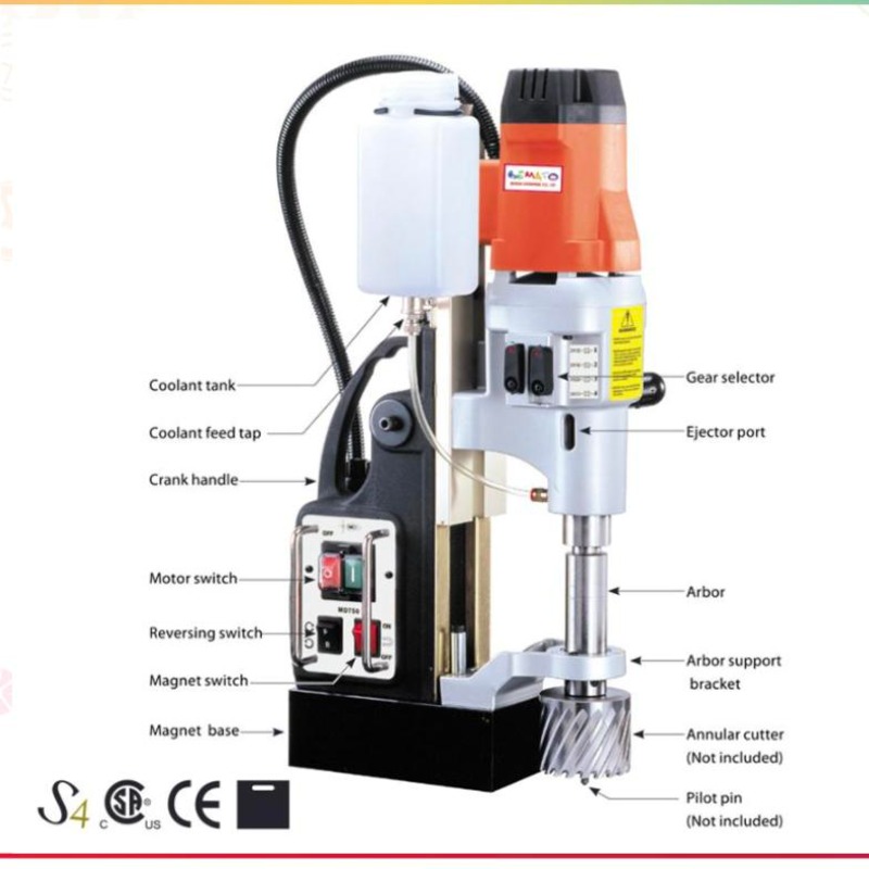 4 SPEED MAGNETIC DRILLING MACHINE