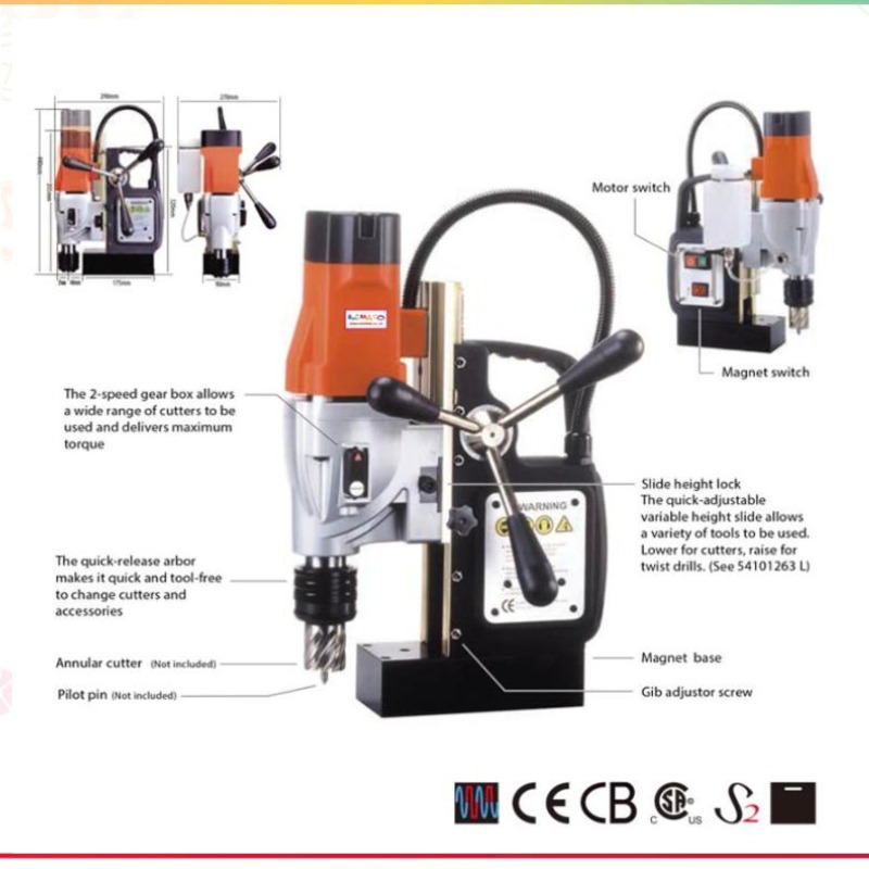 2 SPEED MAGNETIC DRILLING MACHINE