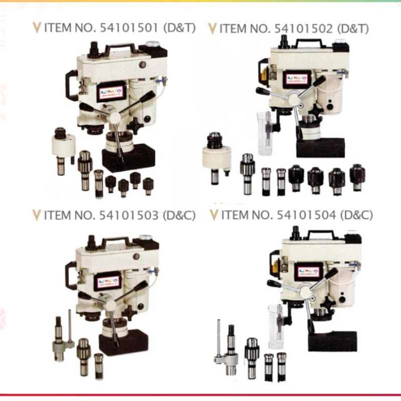 PORTABLE ELECTROMAGNETIC / AUTOMATIC DRILL & TAPPING / CUTTING MACHINES