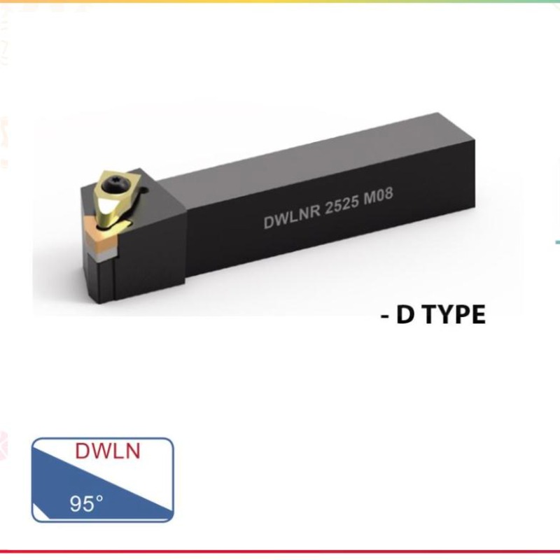 EXTERNAL TURNING TOOL (DWLN 95° - D TYPE)