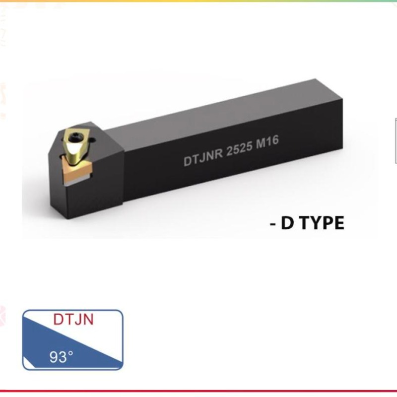 EXTERNAL TURNING TOOL (DTJN 93° - D TYPE)