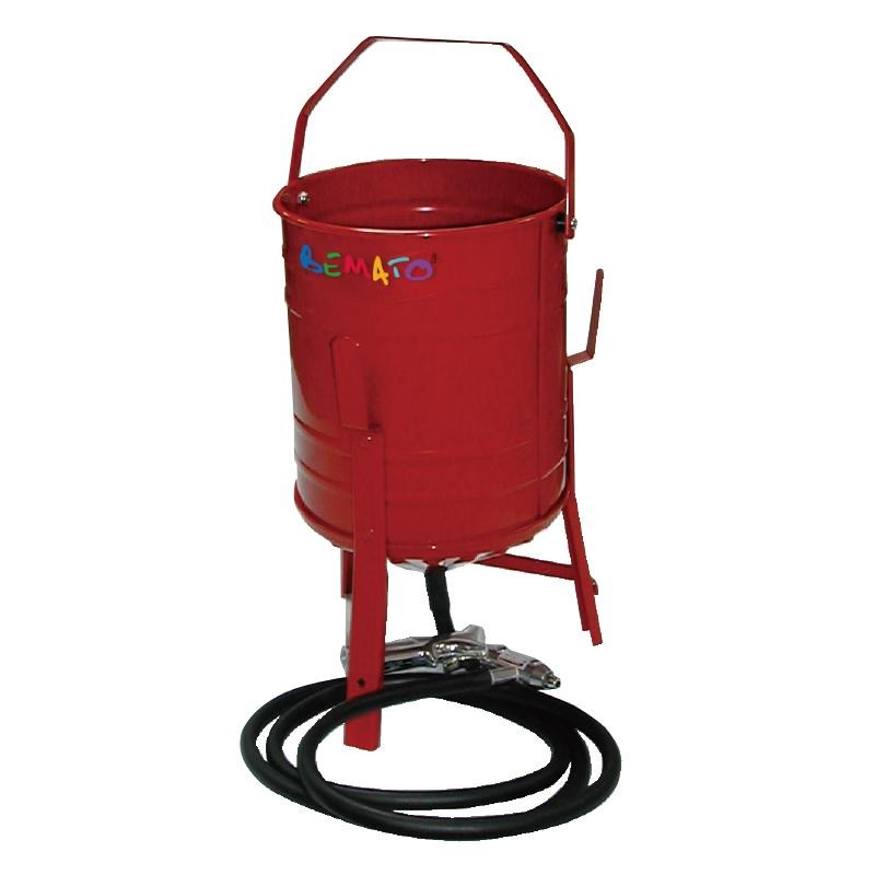 Kit de jateamento de areia com ar comprimido (com tanque de 3 galões)