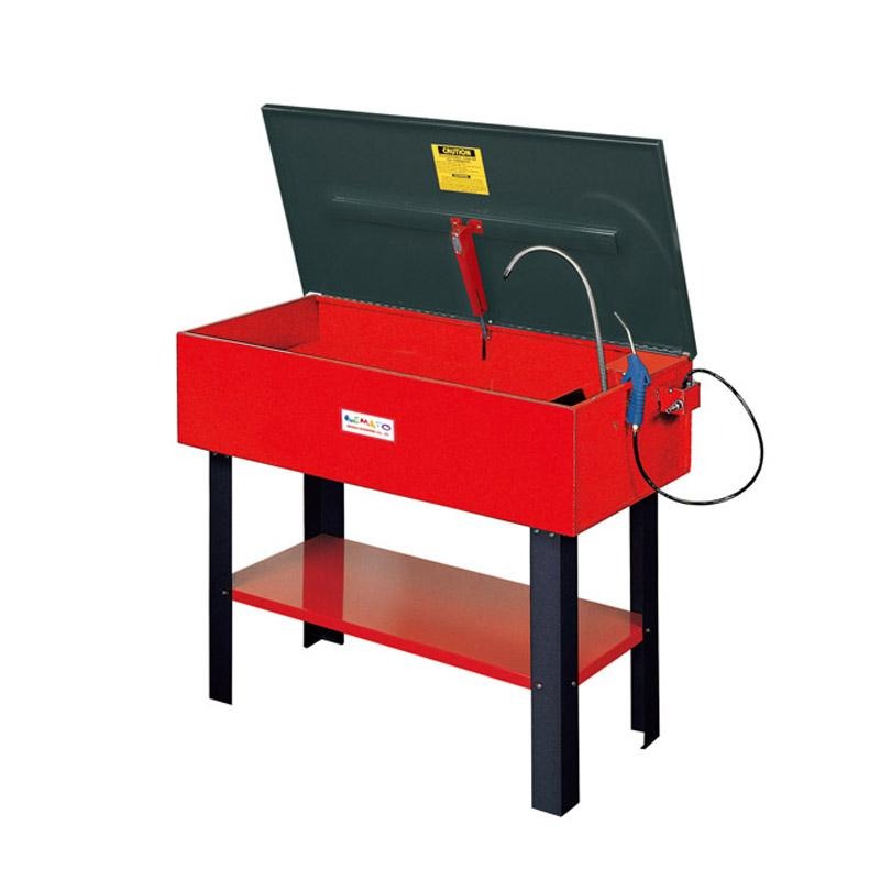 Druckluft-Teilewaschmaschine mit Turbo-/Gebläsepistole