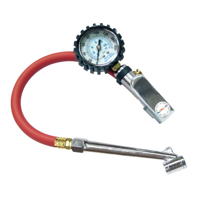 AIR INFLATOR WITH 2” DIAL GAUGE ON AIR CHUCK