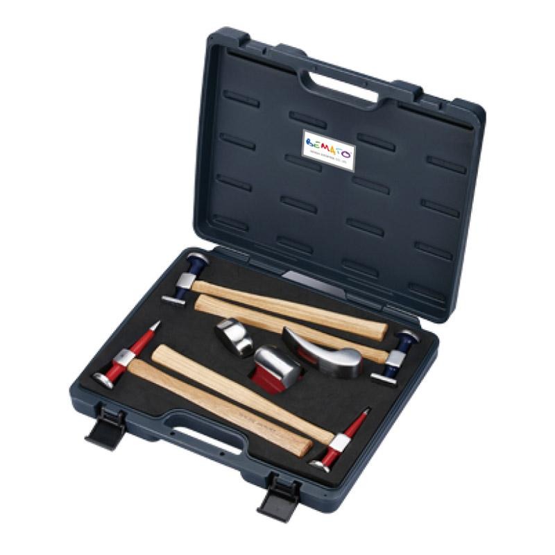 Ensemble de 7 outils de réparation de carrosserie automobile - Ensemble de marteaux