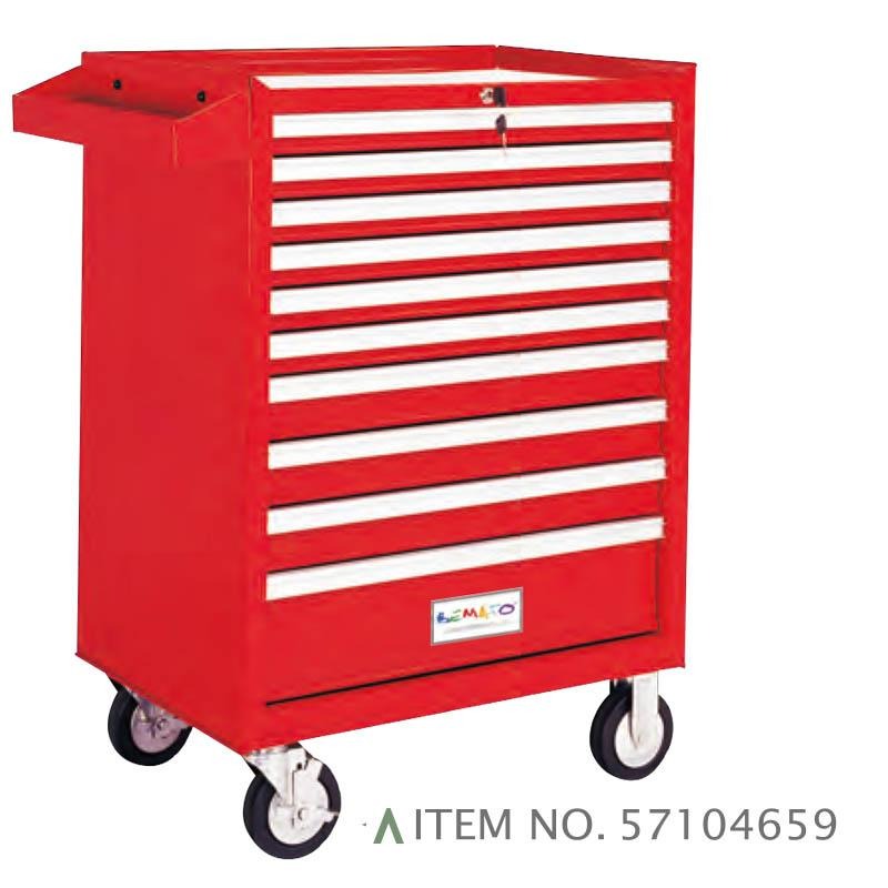10-DRAWER ROLL-WAGON BALL BEARING SLIDES