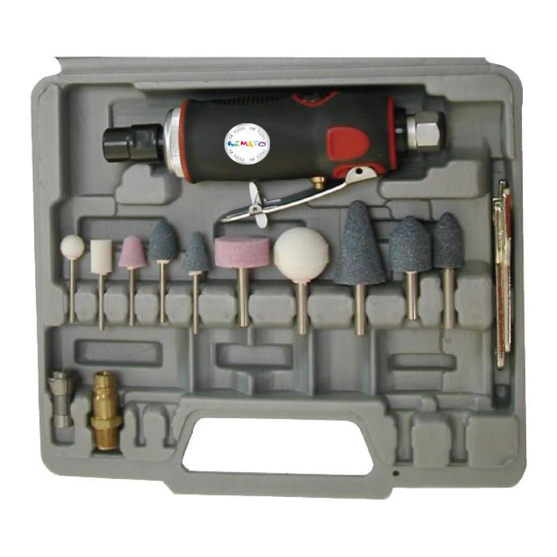 1/4” AIR DIE GRINDER KIT (16PCS)