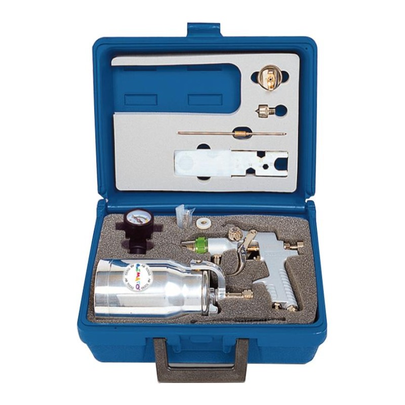 KIT PISTOL SEMPROT UDARA SIPHON FEED