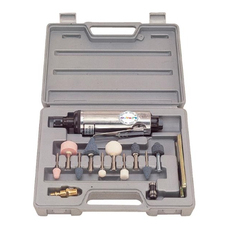 1/4” AIR RIGHT ANGLE DIE GRINDER KIT (48PCS)
