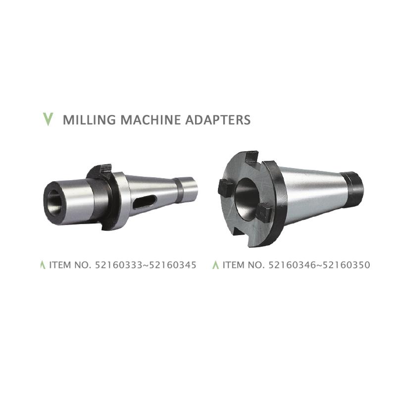 MILLING MACHINE ADAPTERS - ISO30 / ISO40 / ISO50 