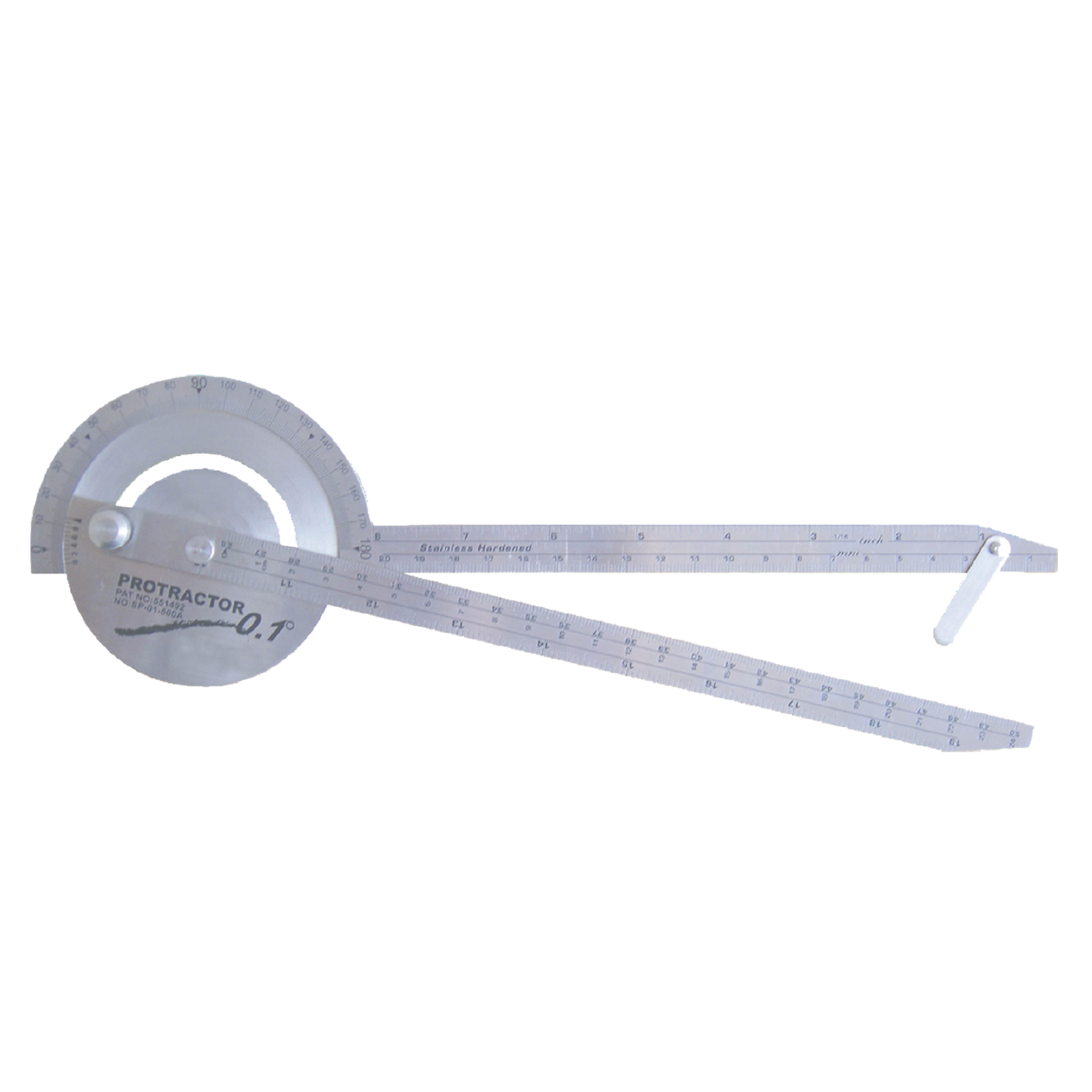 BEMATO STAINLESS STEEL PROTRACTOR