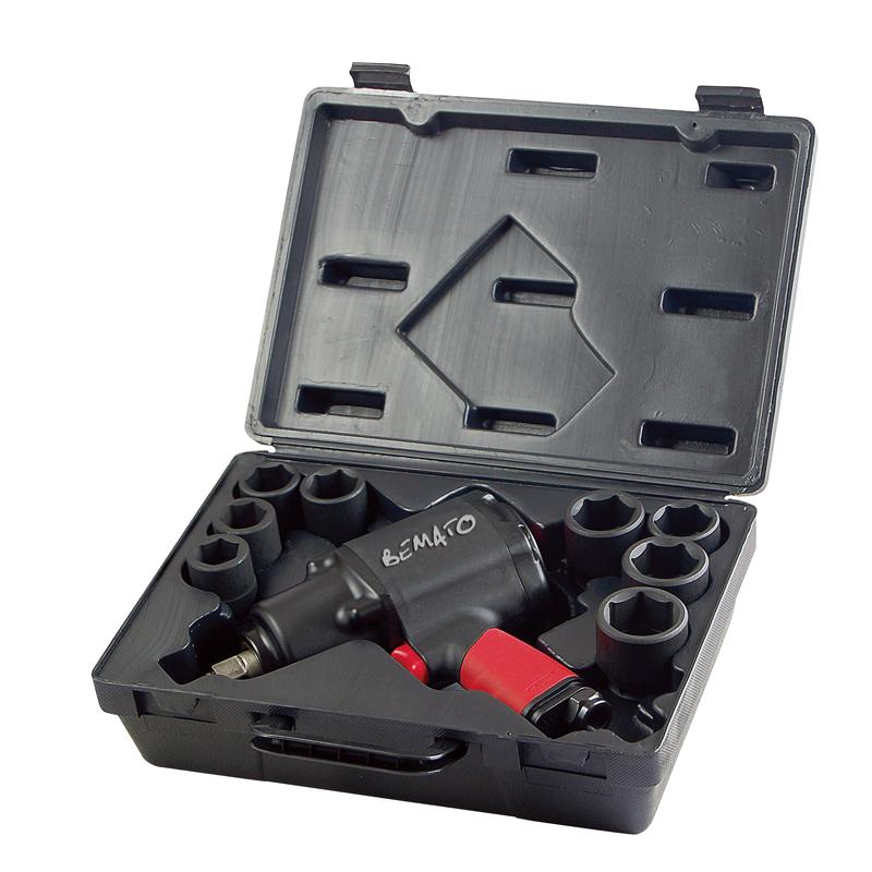 1/2" AIR COMPOSITE IMPACT WRENCH KIT (17PCS)