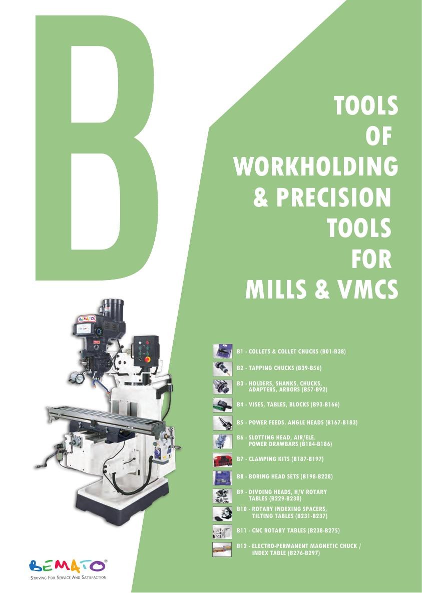 3. B - PERALATAN PENAHAN BENDA KERJA & PERALATAN PRESISI UNTUK MESIN MILLING & VMCS - bagian 1 (hal. 1-163)